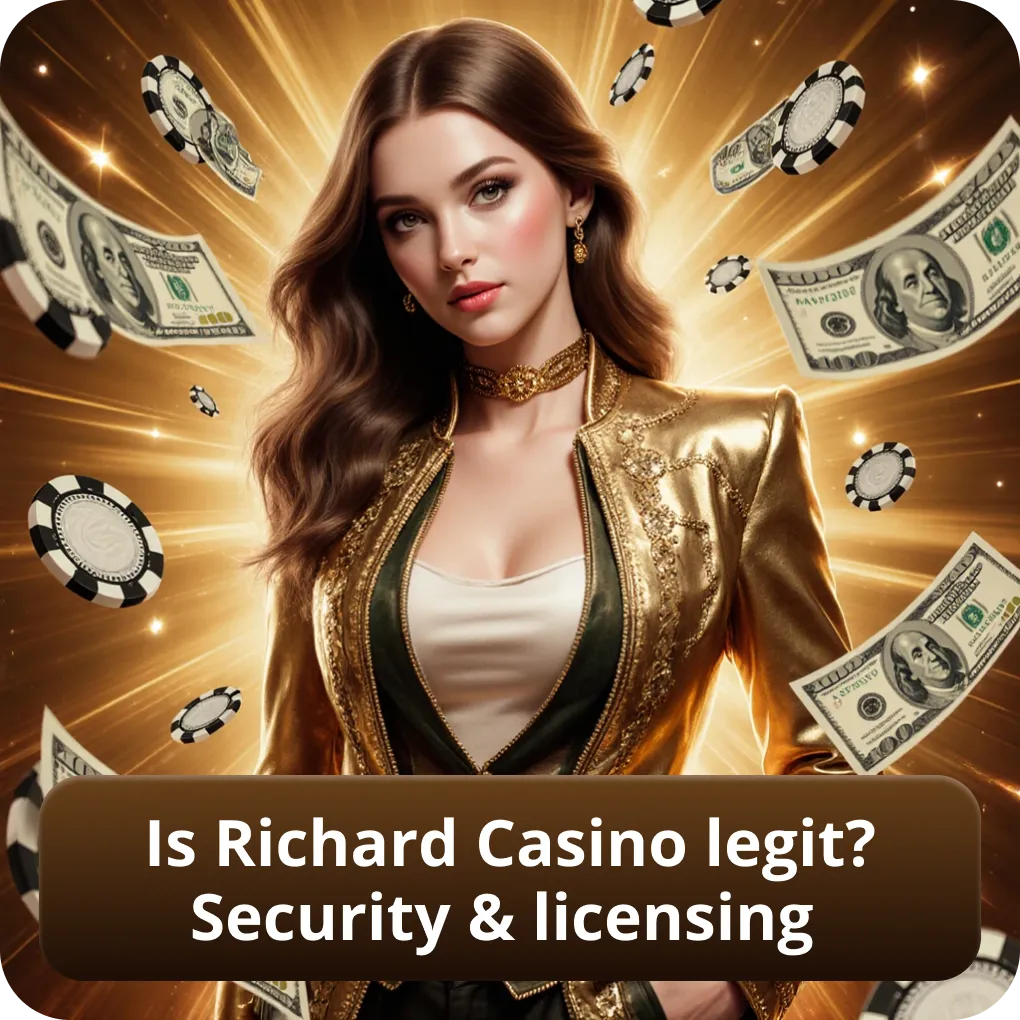 Is Richard Casino legit? Security & licensing