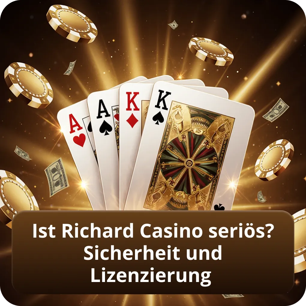 Ist Richard Casino seriös? Sicherheit und Lizenzierung
