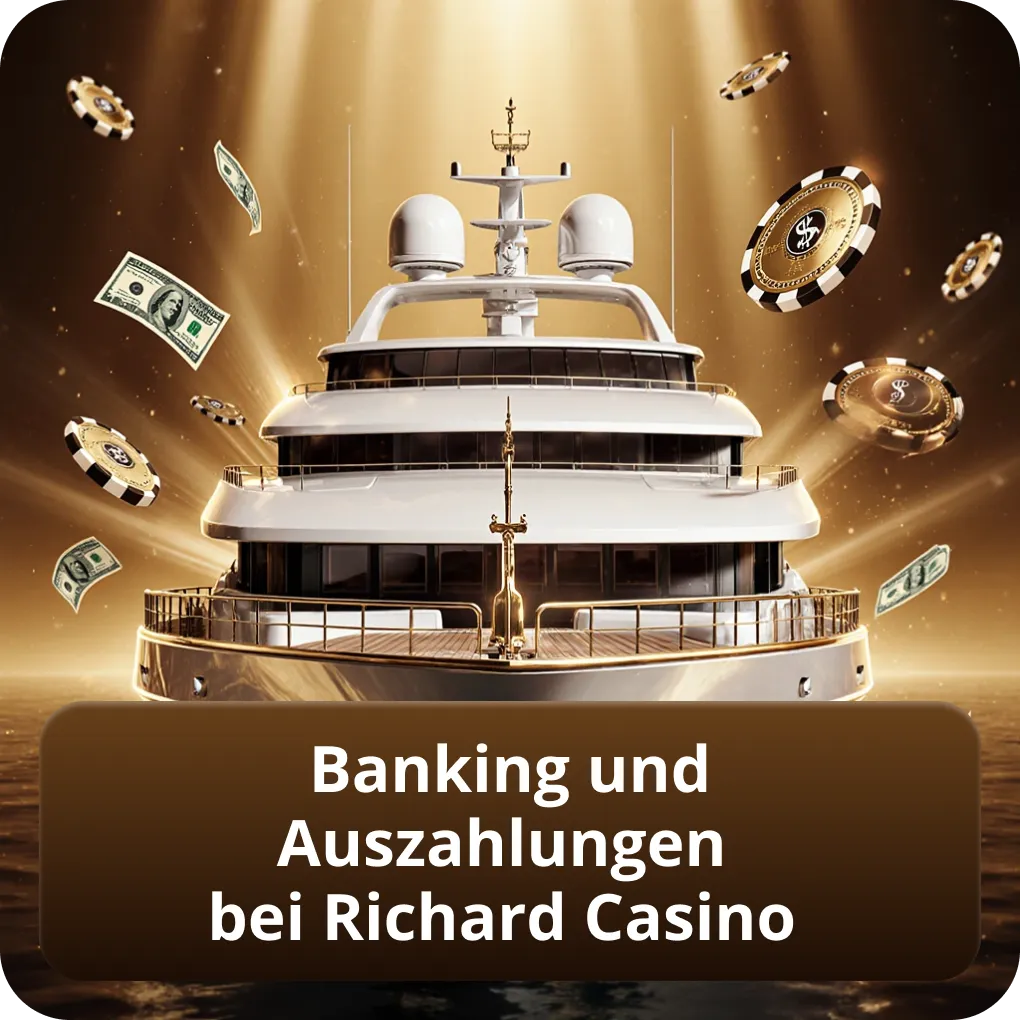 Banking und Auszahlungen bei Richard Casino